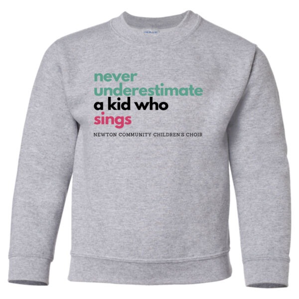 D2 - Gildan 18000B Youth Heavy Blend Youth Crewneck Sweatshirt Thumbnail