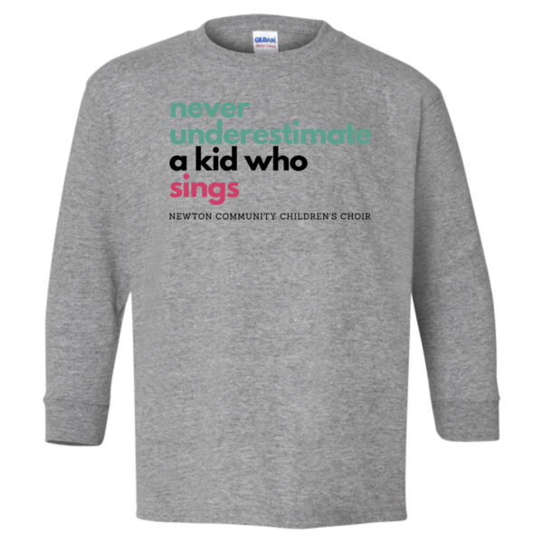 D2 - Gildan 5400B Youth Heavy Cotton Long Sleeve T-Shirt Thumbnail