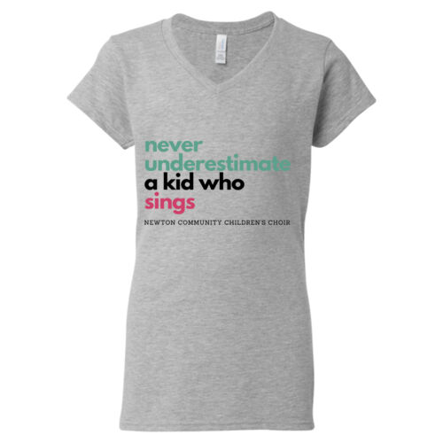 D2 - Gildan 64V00L Women's Softstyle V-Neck T-Shirt Thumbnail