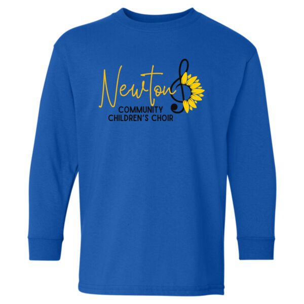 D4 - Gildan 5400B Youth Heavy Cotton Long Sleeve T-Shirt Thumbnail